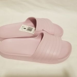 adilette aqua slides pink
